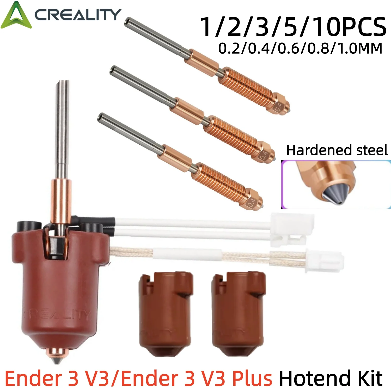 Creality Ender 3 V3 Plus Hotend-Baugruppe Upgrade Ender 3 V3 Keramik-Hotend für Ender 3v3 Plus Extruder Ender 3 V3 Plus Zubehör – Detail 1
