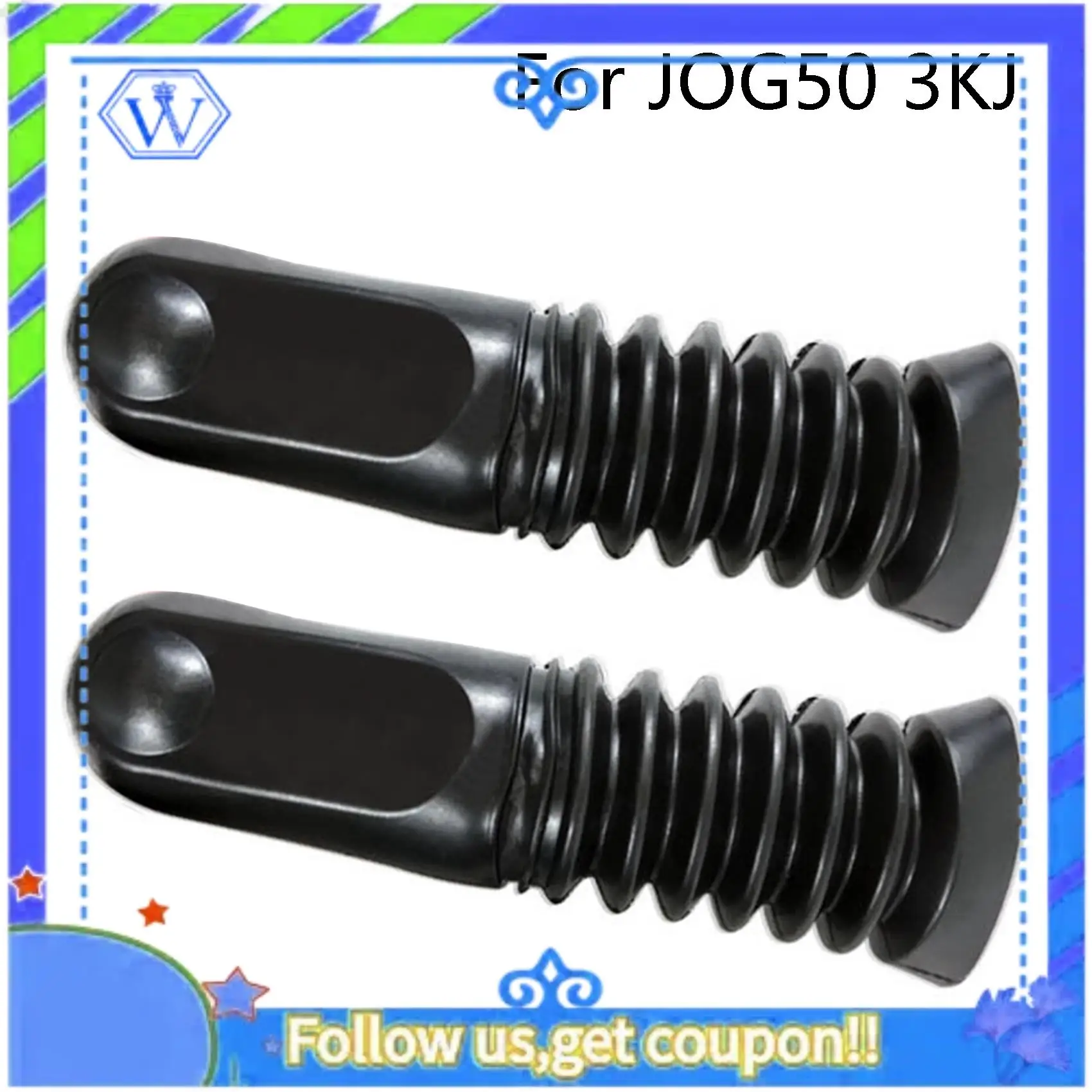 M46K-Motorcycle Absorber Cover Front Shock Absorber Protection Rubber For YAMAHA JOG50 3KJ Motorcycle Scooter Accessories