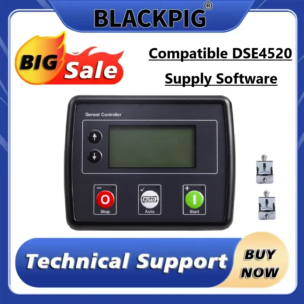 New 4520 Compatible Original DSE4520 MKII Controller Panel Diesel Generator Auto Mains Failure Control Module