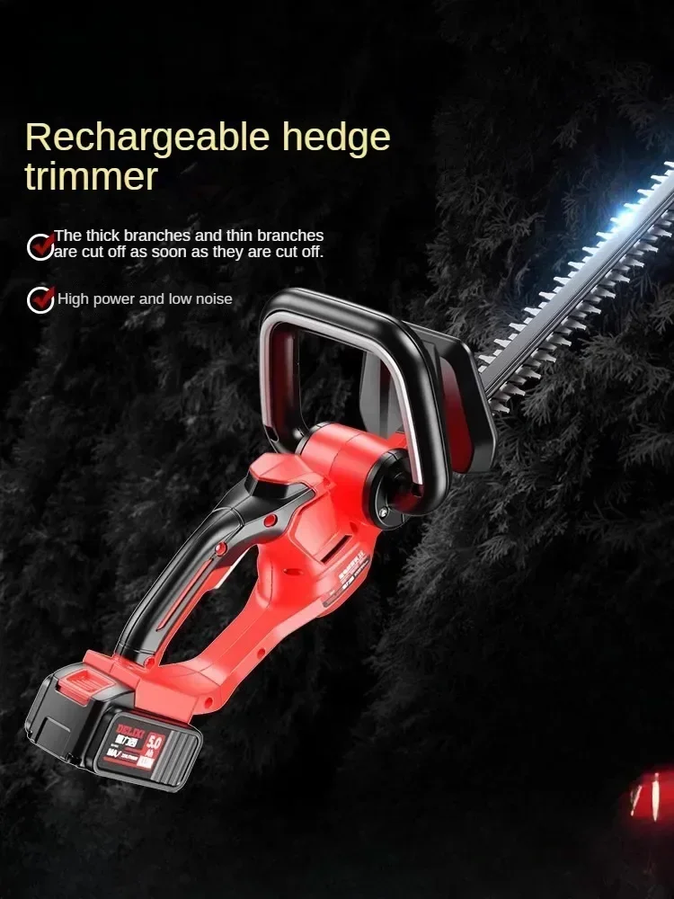 

Efficient and Easy-to-Use Cordless Electric Hedge Trimmer for Garden and Lawn Care