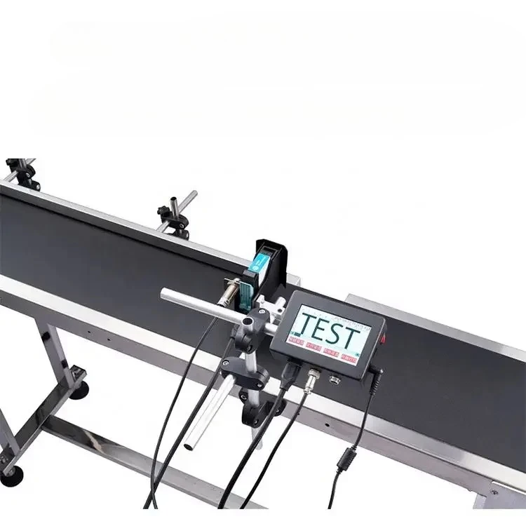 

# l Online industrial barcode laser marking machine wood fabric metal plastic expiry date batch coding machine inkjet printer