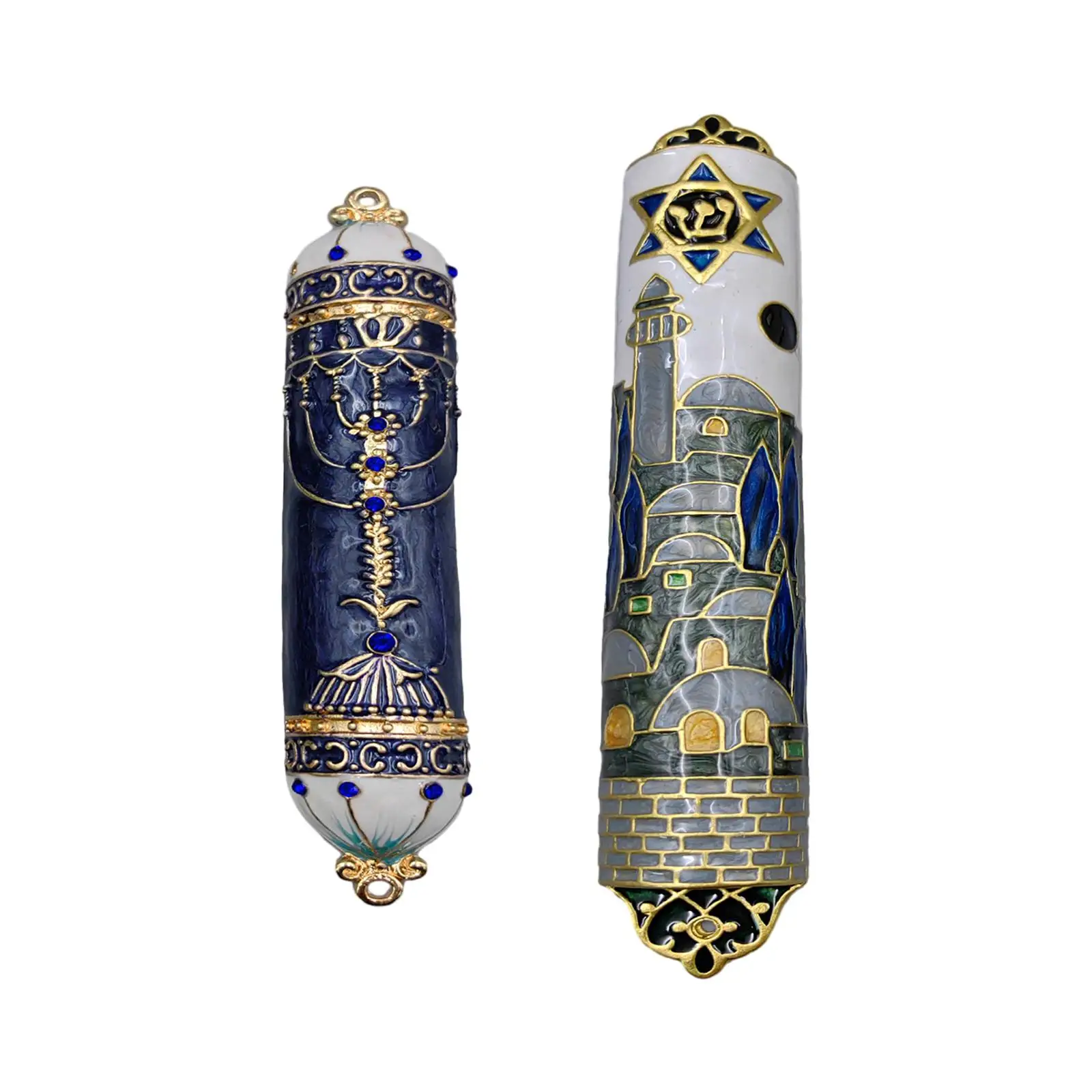 Jewish Mezuzah Case Cover Handcrafted for Indoors Outdoors Multipurpose