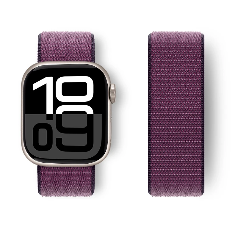 حلقة نايلون لساعة أبل 44 مللي متر 40 مللي متر 45 مللي متر 41 مللي متر 42 مللي متر 38/45 مللي متر سوار رياضي iwatch سلسلة 9 8 7 se 6 5 3 Ultra 2 49 مللي متر حزام
