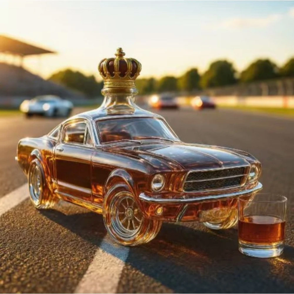 

Police Car Whiskey Bottle Creative Car Model Wine Glass Bottle Funny Transparent Whiskey Decanter Whiskey Bottle Bar Decor Gifts