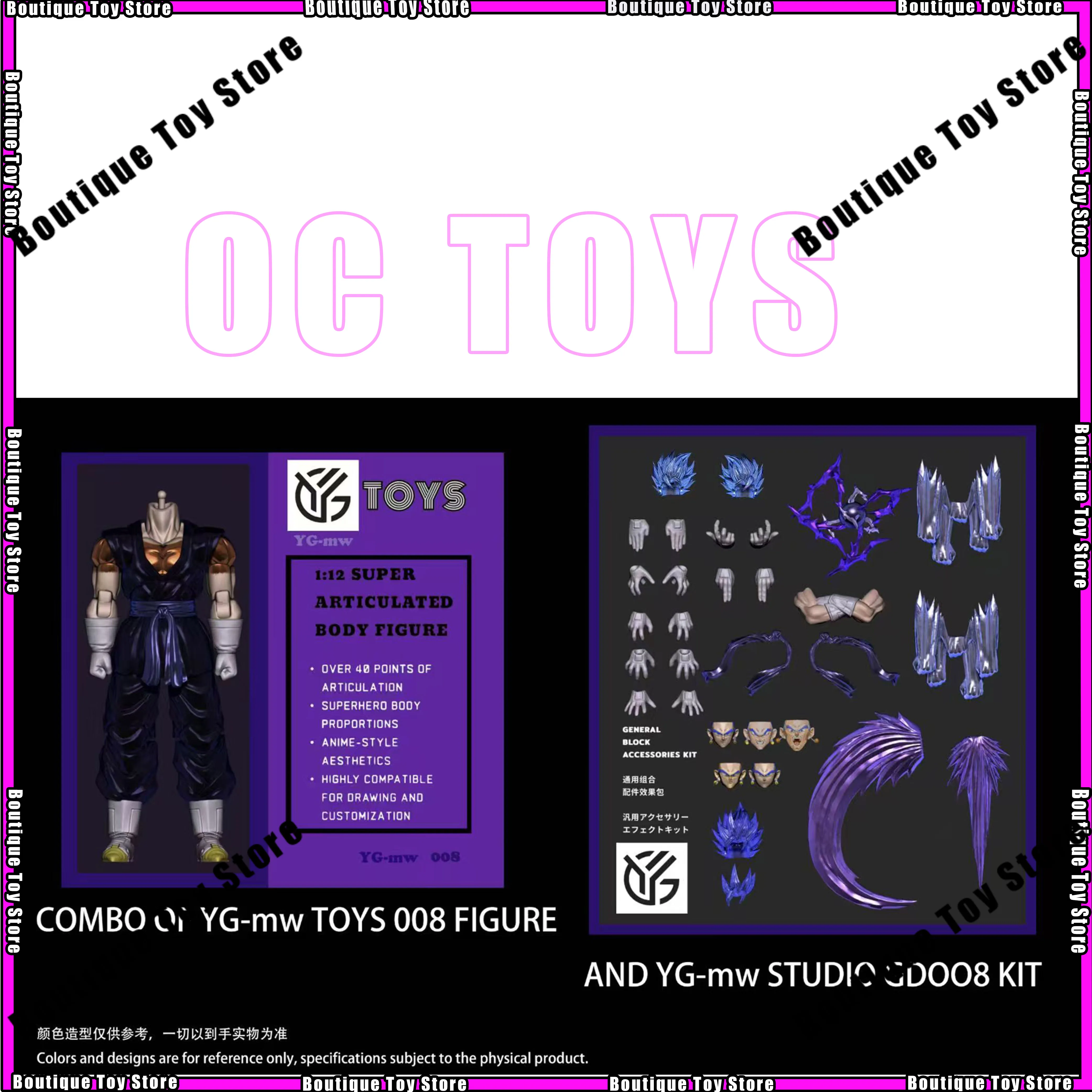 IN VOORRAAD OC Speelgoed Dragon Ball SHF Super Saiyan SSJ Veggetoo Son Goku Vegito 3.0 Figuur Body Anime Actiefiguren Modellen Gift Speelgoed