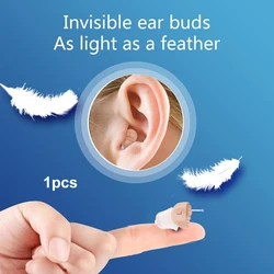 Digital CIC Hearing Aid, 16 Canais, Amplificador De Som, Redução De Ruído, Um Clique De Controle, Invisível, F23D3