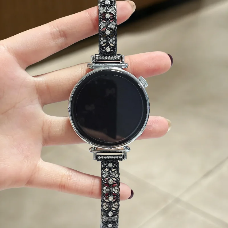 

Ремешок Starry Sky Pearl подходит для Huawei GT5/GT5 Pro/GT4/GT2/3/4, модные ремешки 22 мм/20 мм/18 мм.