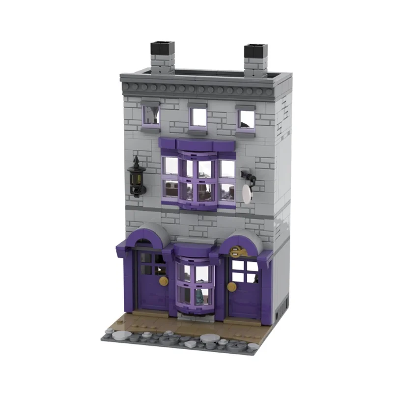 332 قطعة MOC سيدتي مالكين S تعديل هاري نموذج هدية الكريسماس اللبنات لتقوم بها بنفسك ألعاب إبداعية الطوب عيد ميلاد الاطفال #3