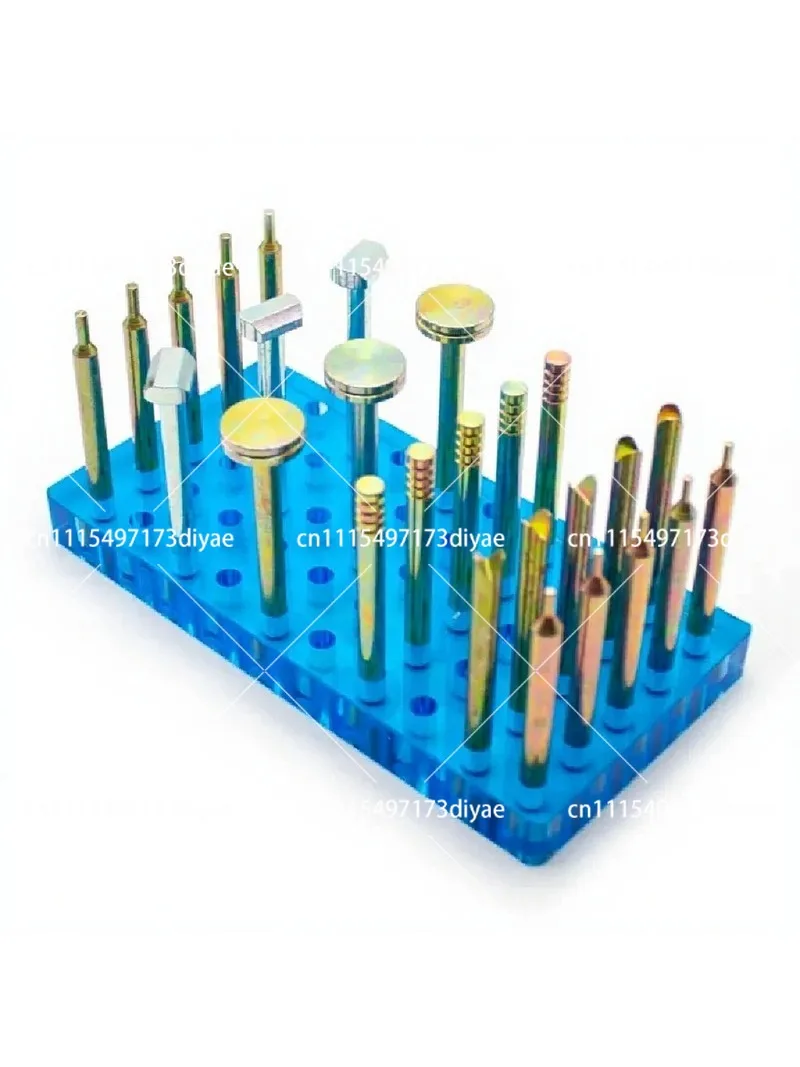 26PCS High Precision Dop Sticks Set 6mm×65mm, Gemstone Faceting Grinding Compound Stick