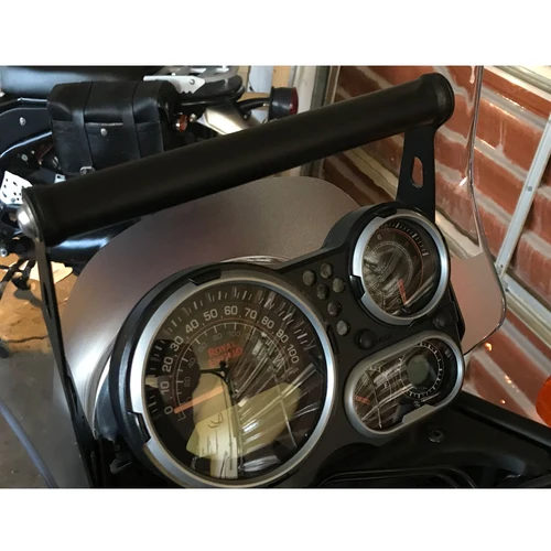 Imagen 2 del producto Ajuste para ROYAL ENFIELD Himalaya 2016-2020 2019 accesorios de motocicleta teléfono móvil GPS navegación placa soporte barra montaje