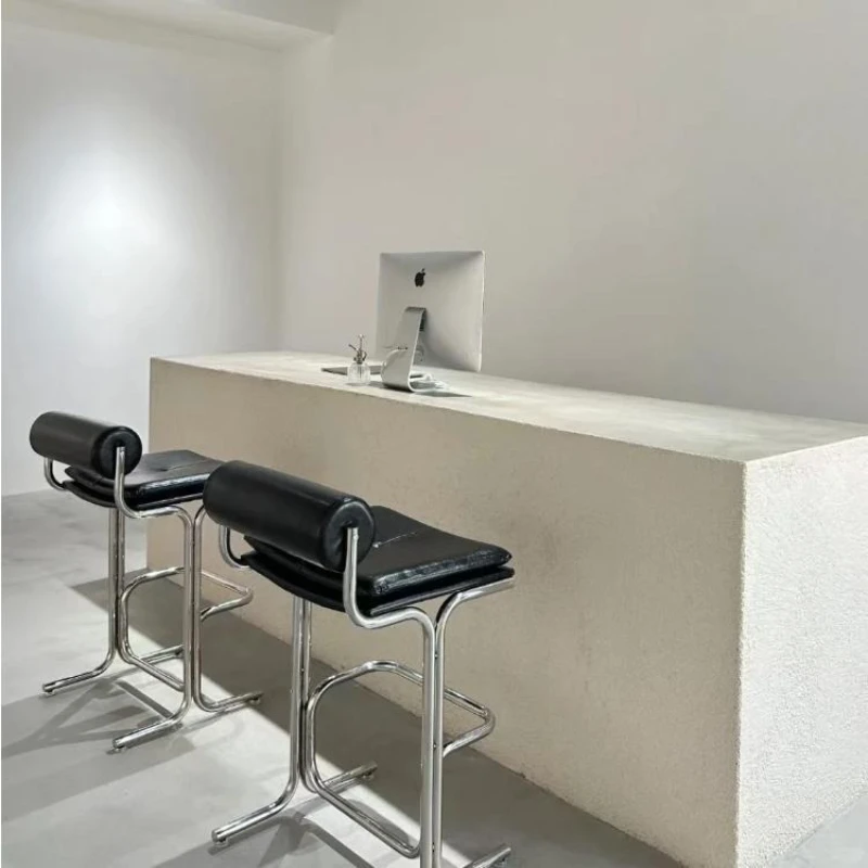 كرسي بار عالي إبداعي معدني مخصص على طراز العصور الوسطى من Home Island #2