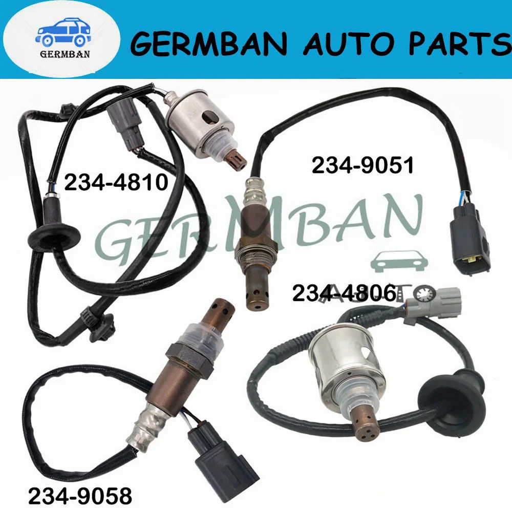 234-9058 234-9051 234-4810 234-4806 4pcs/Set Upstream + Downstream Oxygen Sensor For Lexus GS300 2006 3.0L V6 AWD 8946748030