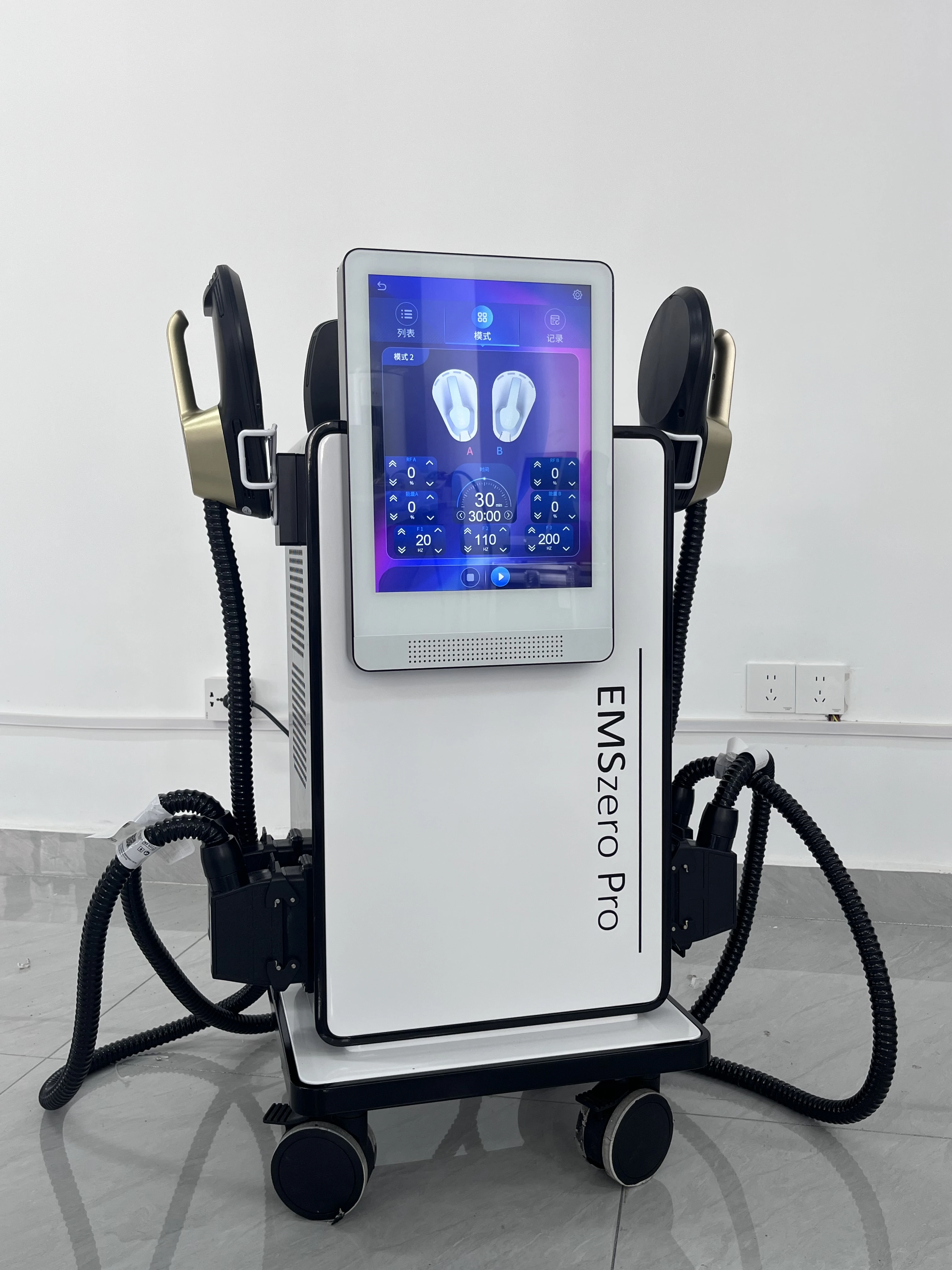 EMS-Machine électrique amincissante pour le corps, sculpte les muscles, élimine les graisses, perte de poids, portable, électromagnétique, RF