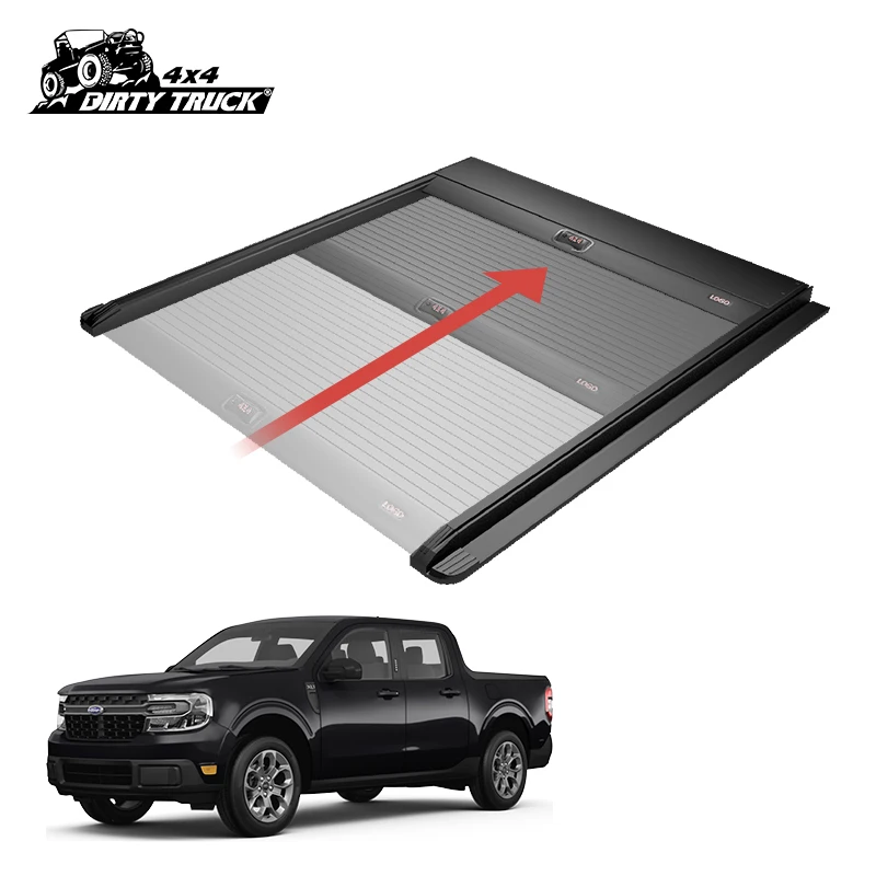

DirtyTruck 4x4 Steel Hard Top Pickup Camper Aluminum Canopy Manual Truck Bed Cover For Ford Maverick