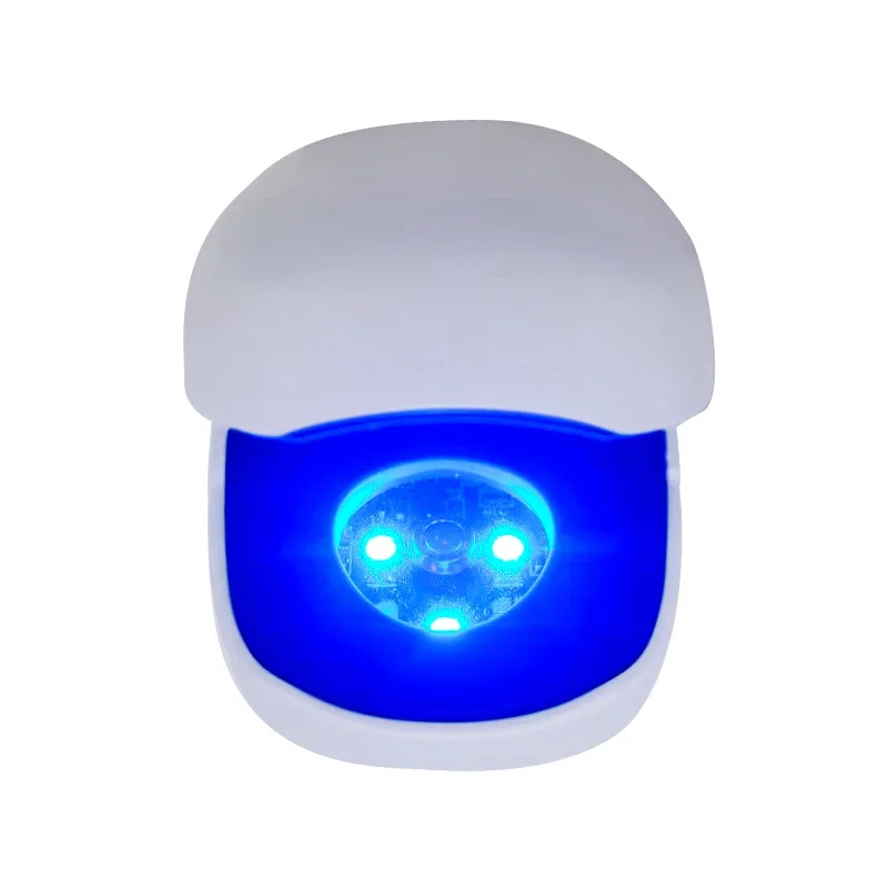 العلاجية إصبع فطار الأظافر أضواء LED زرقاء معدات الأظافر آلة فطريات الأظافر