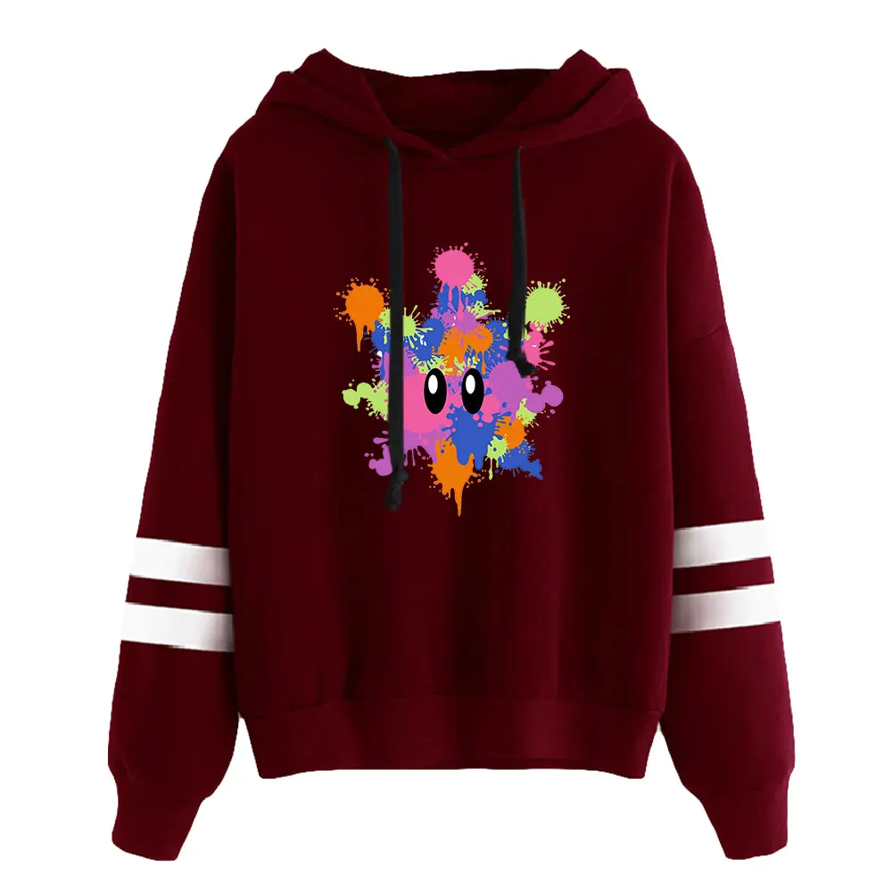 Sweat à capuche unisexe sans poche Splatoon 3 Game pour hommes et femmes, manches PVD, Streetwear Harajuku, vêtements à la mode, barres parallèles