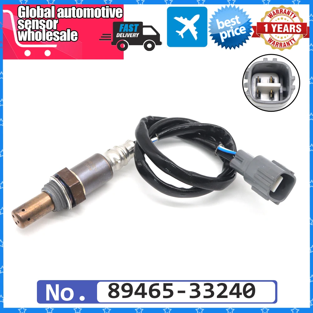 NEW 89465-33240 Car Air Fuel Ratio Lambda O2 Oxygen Sensor for Toyota Camry ACV30 ACV35 ACV36 2AZFE ACV31 1AZFE 8946533240