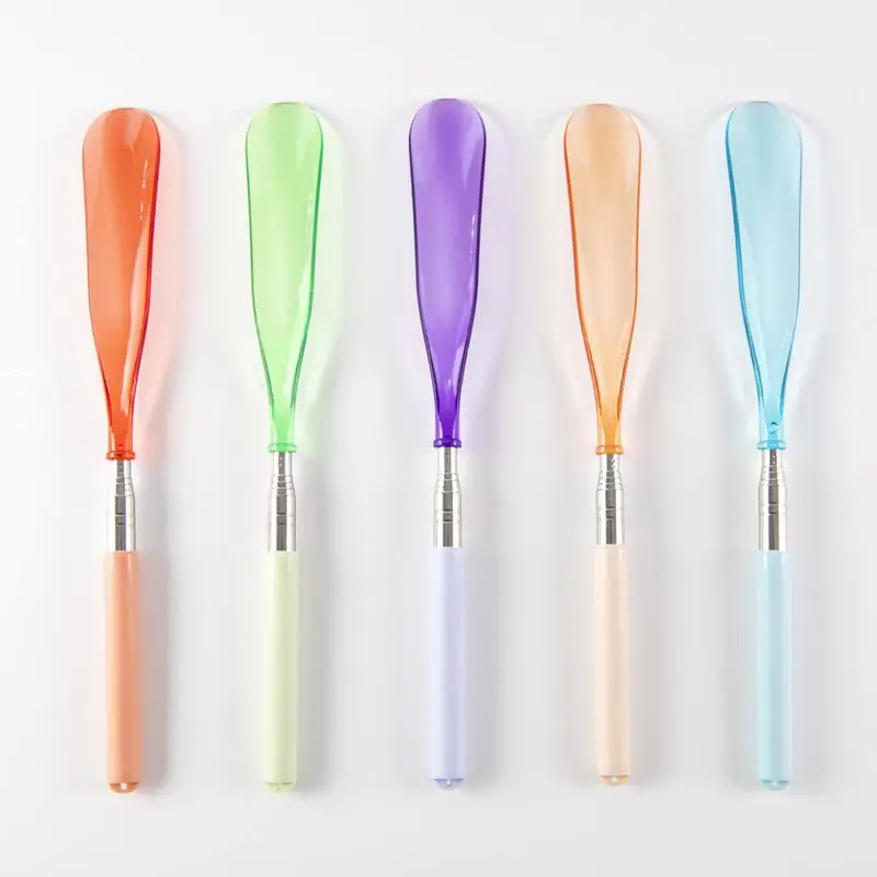Retractable Shoehorn Travel Shoe Helper Easy Wear Helper Shoehorns Portable Shoe Horns Shoe Scoop For Seniors Men Women