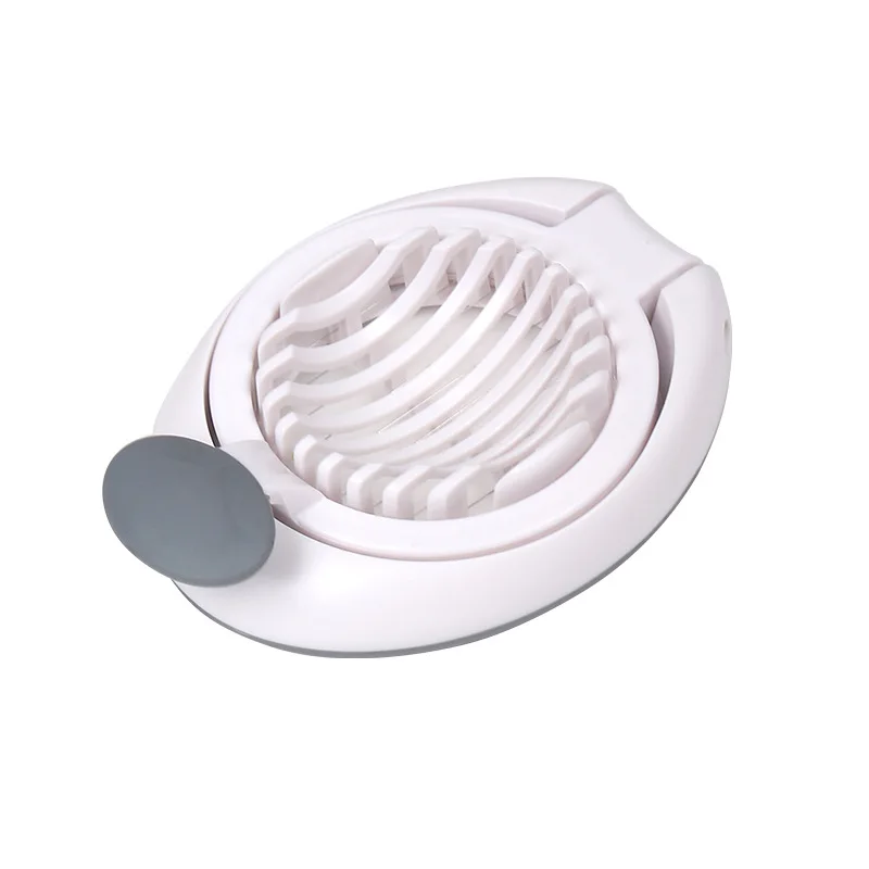 Multifunções em aço inoxidável Egg Slicers, Seção Cortador Divisor, Divisor De Plástico, Cortar Dispositivo, Ferramentas De Cozinha Criativa