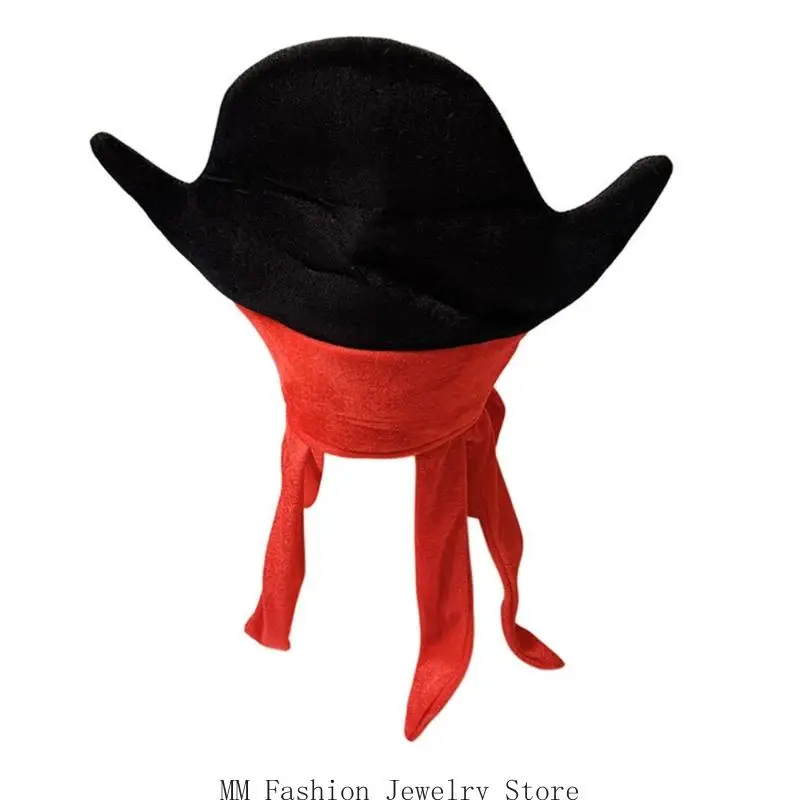 Pirate Cuttlefish Costume Hat for Cosplay Parties Halloween Event Photo Styling D0UB