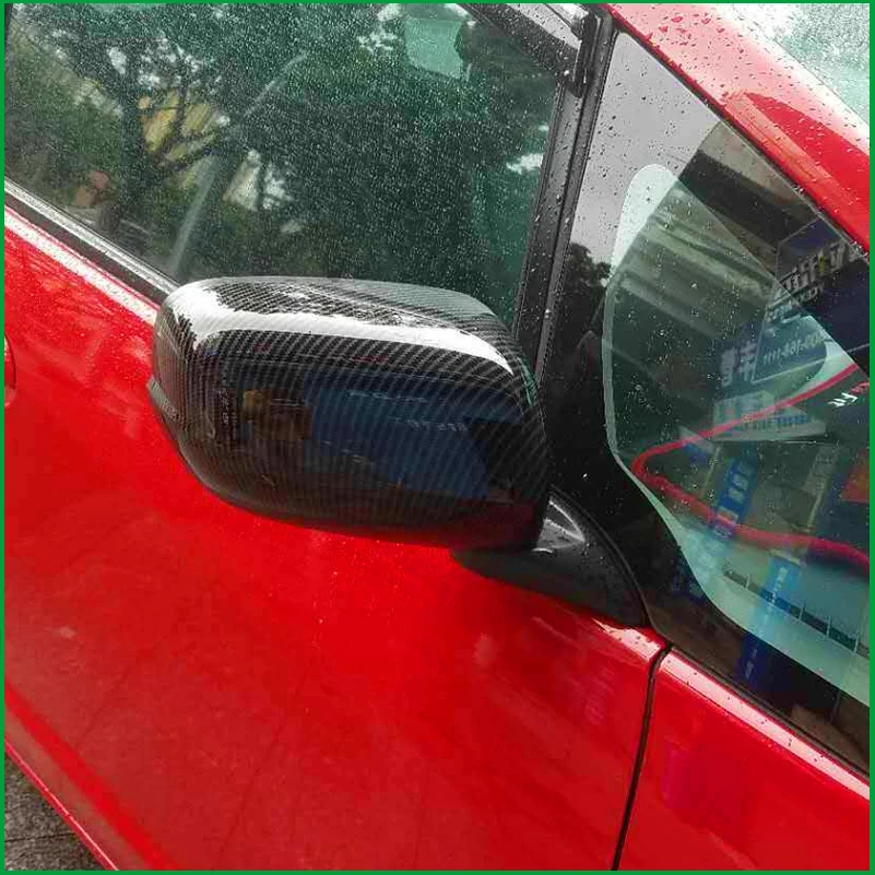 Exterior Rearview Mirror Cover Housing Case For HONDA FIT JAZZ 2009 2010 2011 2012 2013 GE6 GE8 Rearview Mirror Cover Shell