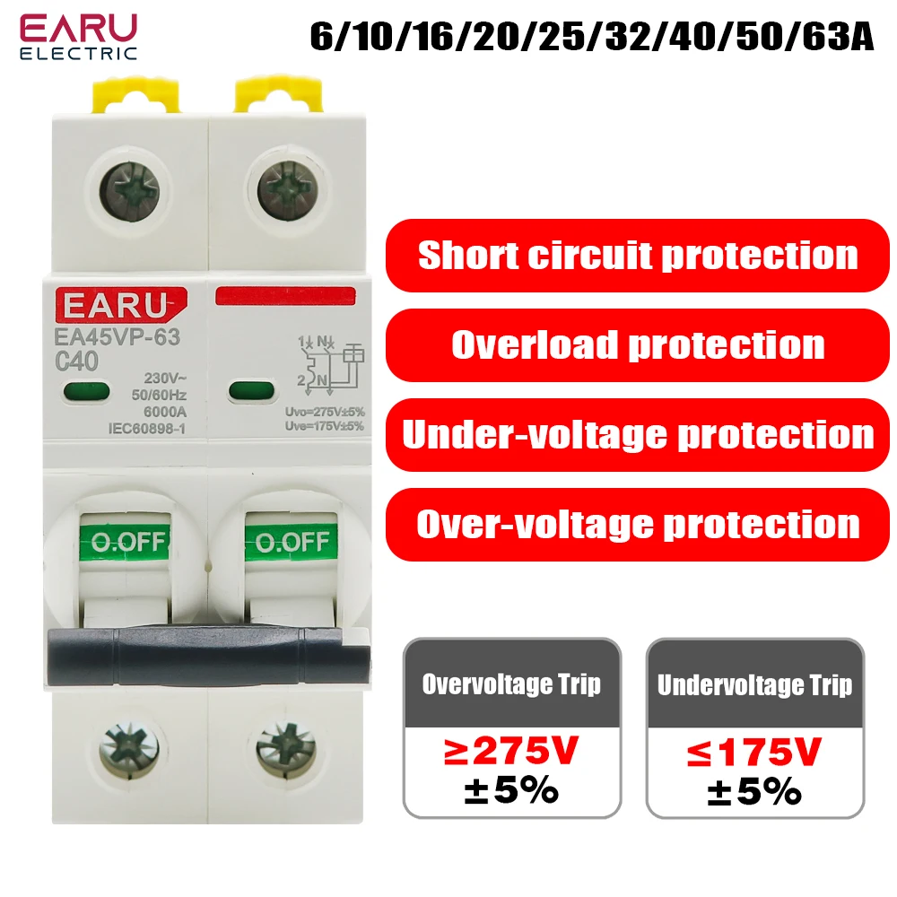 Ac Mcb C Type 230V …