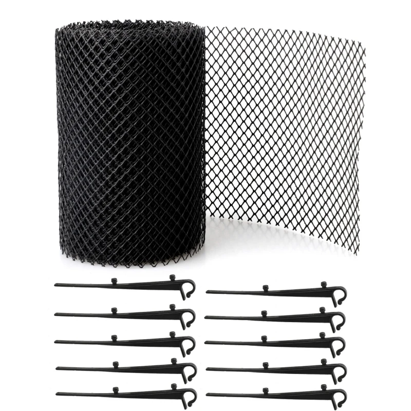 

Resizable Multifunctional Drain Protector Adjustable Mesh Netting Flexible Leaves Isolation Gutter Guard for Farm Accessories