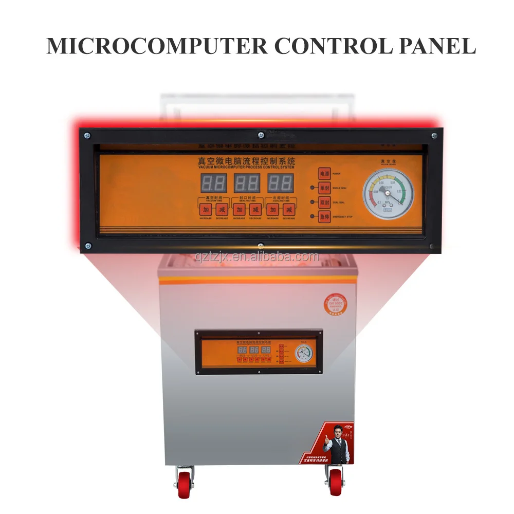 Large Commercial Electric Vacuum Sealer Deep Chamber Packaging Machine For Dried Fish Nuts 20kg