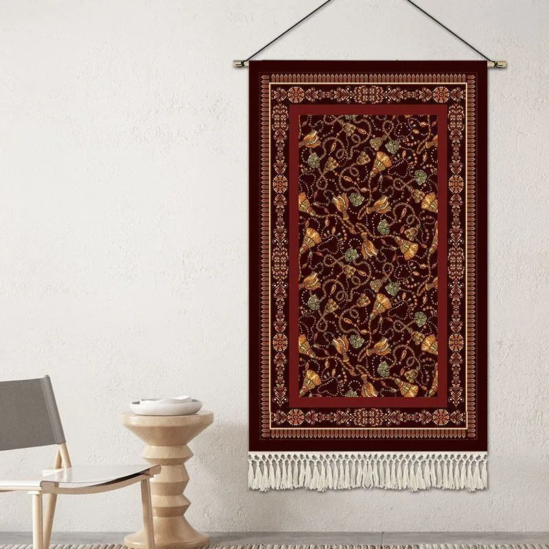 Ethnic Style Hanging Painting Moroccan Patterned Tapestries Wall Decoration Dining Room Living Room Background Fabrics ZJ383
