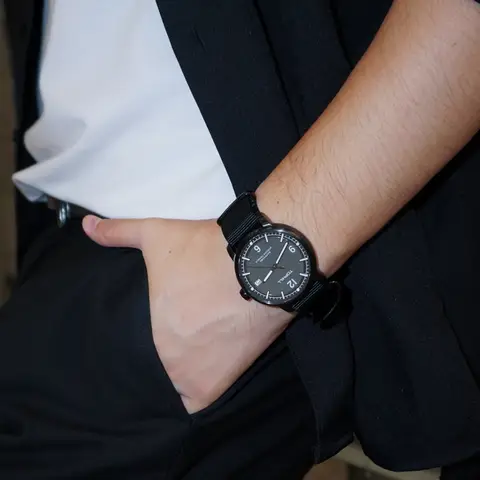 टॉपहिल कैज़ुअल पुरुषों की क्वार्ट्ज़ कलाई घड़ी 42mm सफायर क्रिस्टल 316L स्टेनलेस स्टील नायलॉन स्ट्रैप डेट विंडो वाटरप्रूफ 5ATM 10 best sales 42 मिमी घड़ी - №10