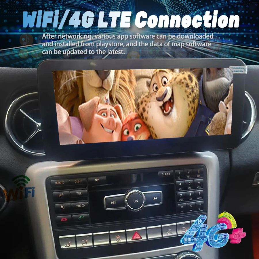 10.25inch For Mercedes Benz L R172 SL SLC SLK R231 SLK30 SL350 2011-2019 GPS Navigation Android Multimedia Auto Radio Carplay