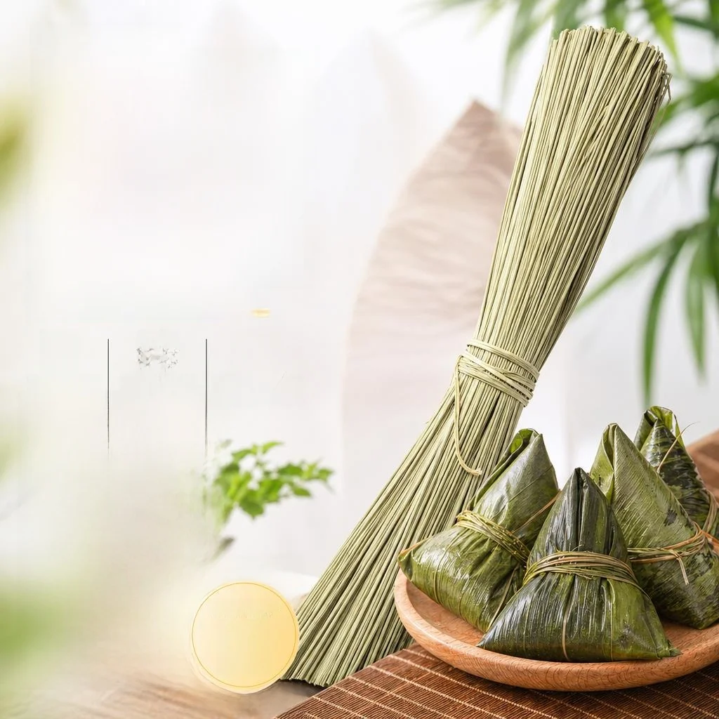 handmade-zongzi-rope-material-aromatic-grass-cord-for-wrapping-zongzi-rice-dumplings-with-crispy-pork-and-herbs