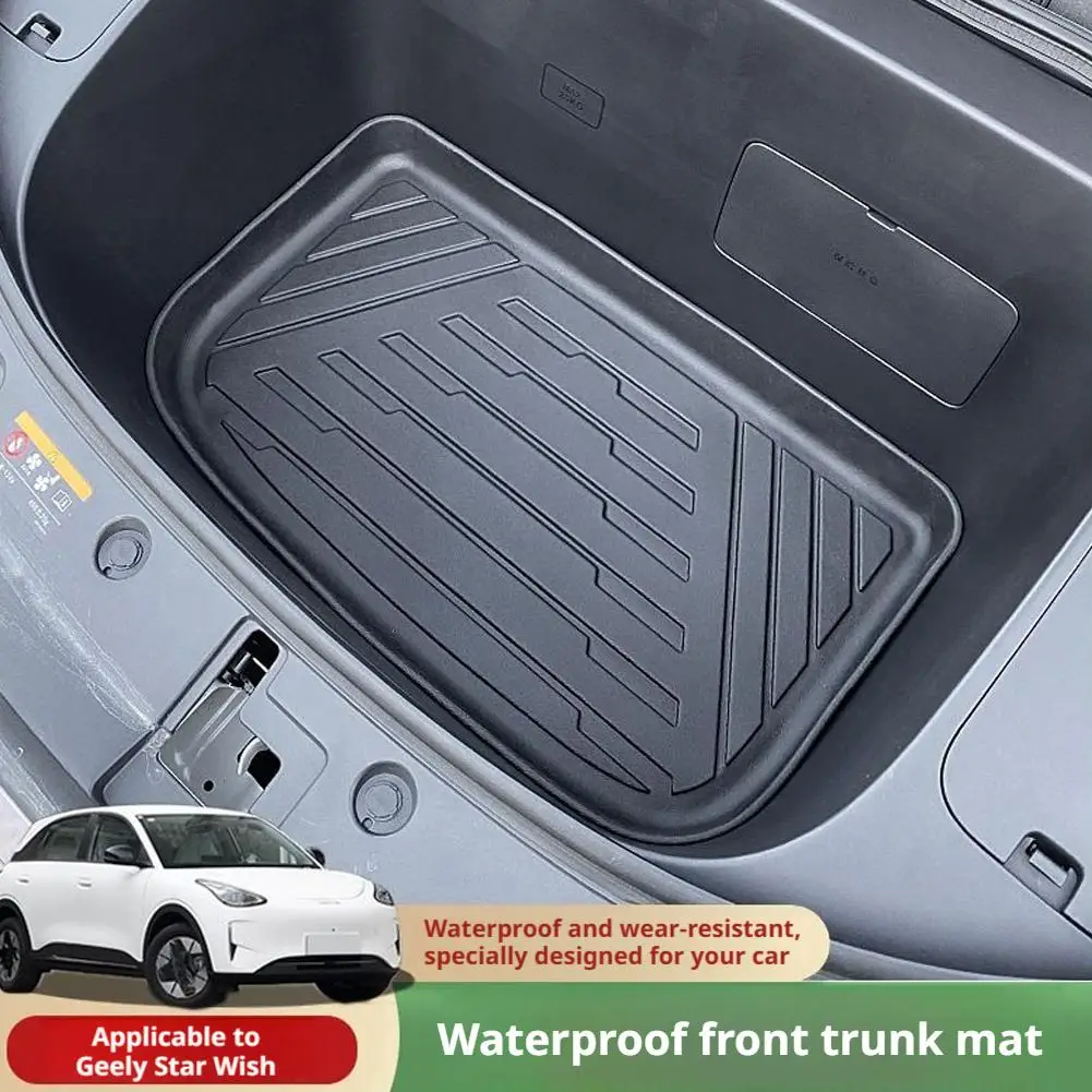 Xingyuan Front Storage Mat TPE Cargo Liner For Frunk Protection Easy Cleaning Accessories