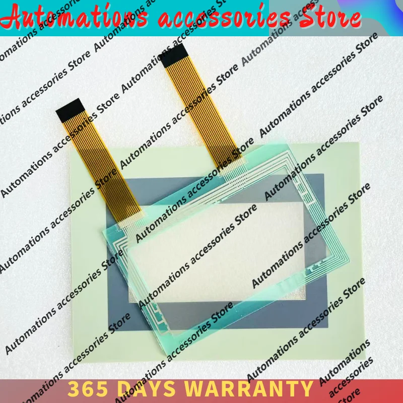 

Touch Screen Panel Glass Digitizer For VT555W VT555W0000 VT555WA0000 VT555WA0000AB Touch With Membrane Protective Overlay Film