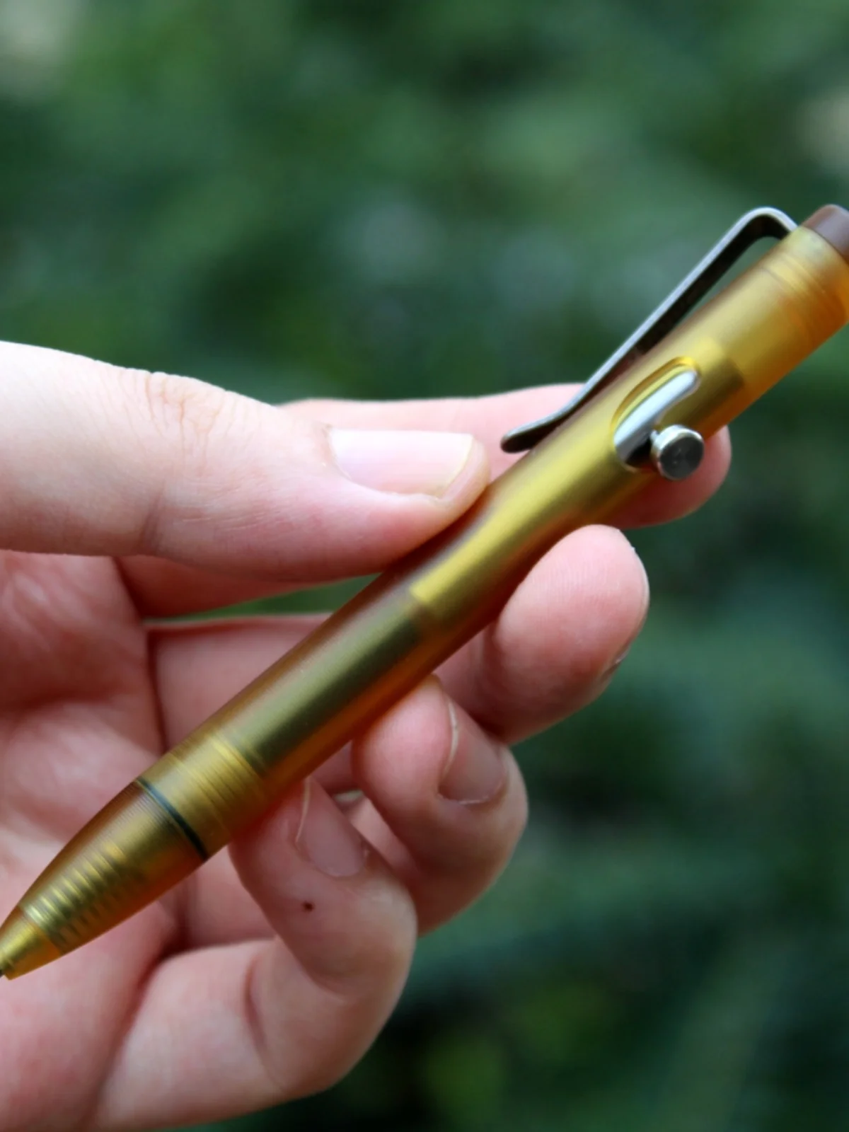 1PC EDC Outdoor Carryall Model 2080 Compact Ultem Signature Pen Titanium Drawing Stylus Neutral Pen
