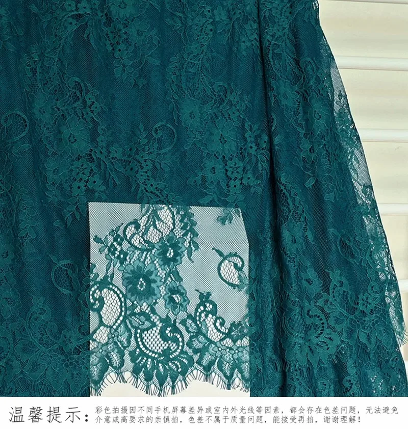 Colored Eyelash Lace Fabric Clothing Wedding Dress Sexy Hollow Fabric Making Fabric image 3