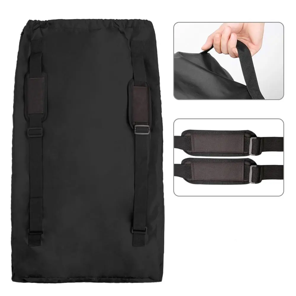 Convenient Black Cloth for Airplane Gate Check Bag Large Pram Travel Bag Baby Stroller Bag Stroller Cover Car Seat Storage Bag