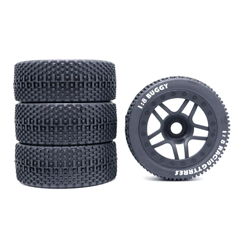 

111Mm 1/8 Scale RC Off Road Buggy Tires Wheel 17Mm Hex For ARRMA Typhon Redcat Team Losi Kyosho VRX HPI HSP Hobao