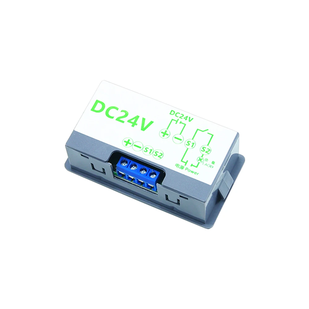 T3230 Verzögerungsrelais DC12V/24V AC110-220V Zyklisches Zeitverzögerungsrelais-Modul mit rotem und blauem Bandgehäuse – Detail 8