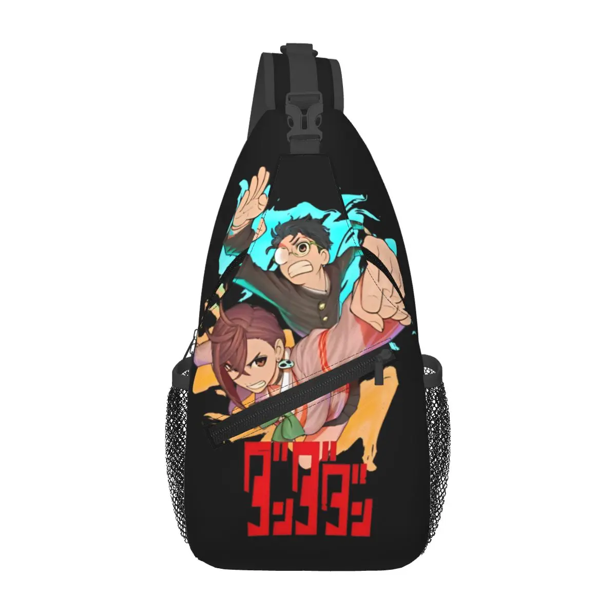 

Dandadan Okarun And Ayase Momo Small Sling Bag Chest Crossbody Shoulder Backpack Travel Hiking Daypacks Manga Japan Bookbag
