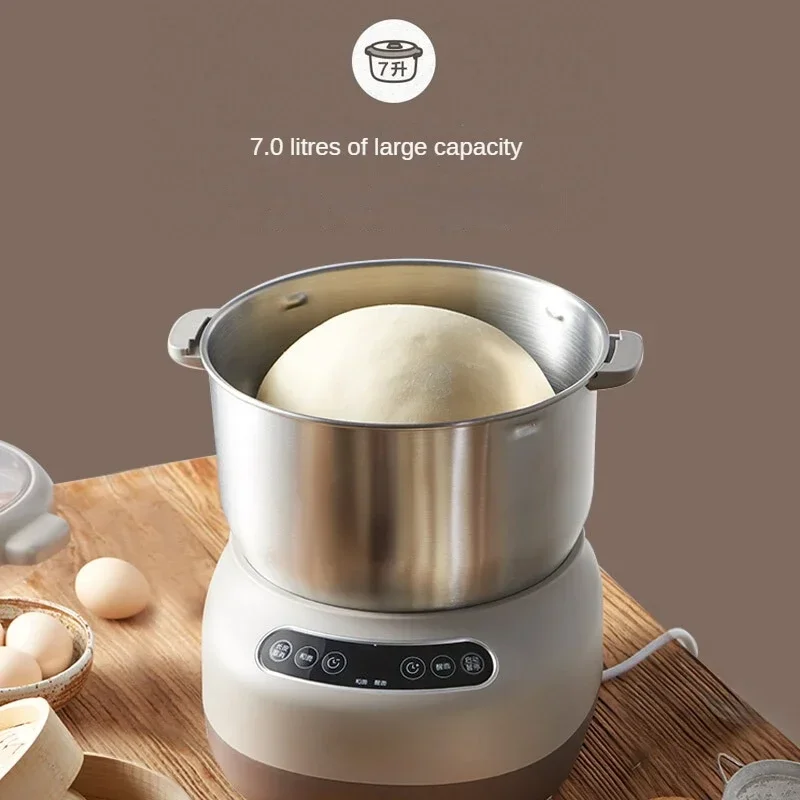 Hot sales7L Food Mixer Automatic Home and Commercial Dough Kneading Machine High Capacity Flour Mixing Beater Machine HMJ-A70C1