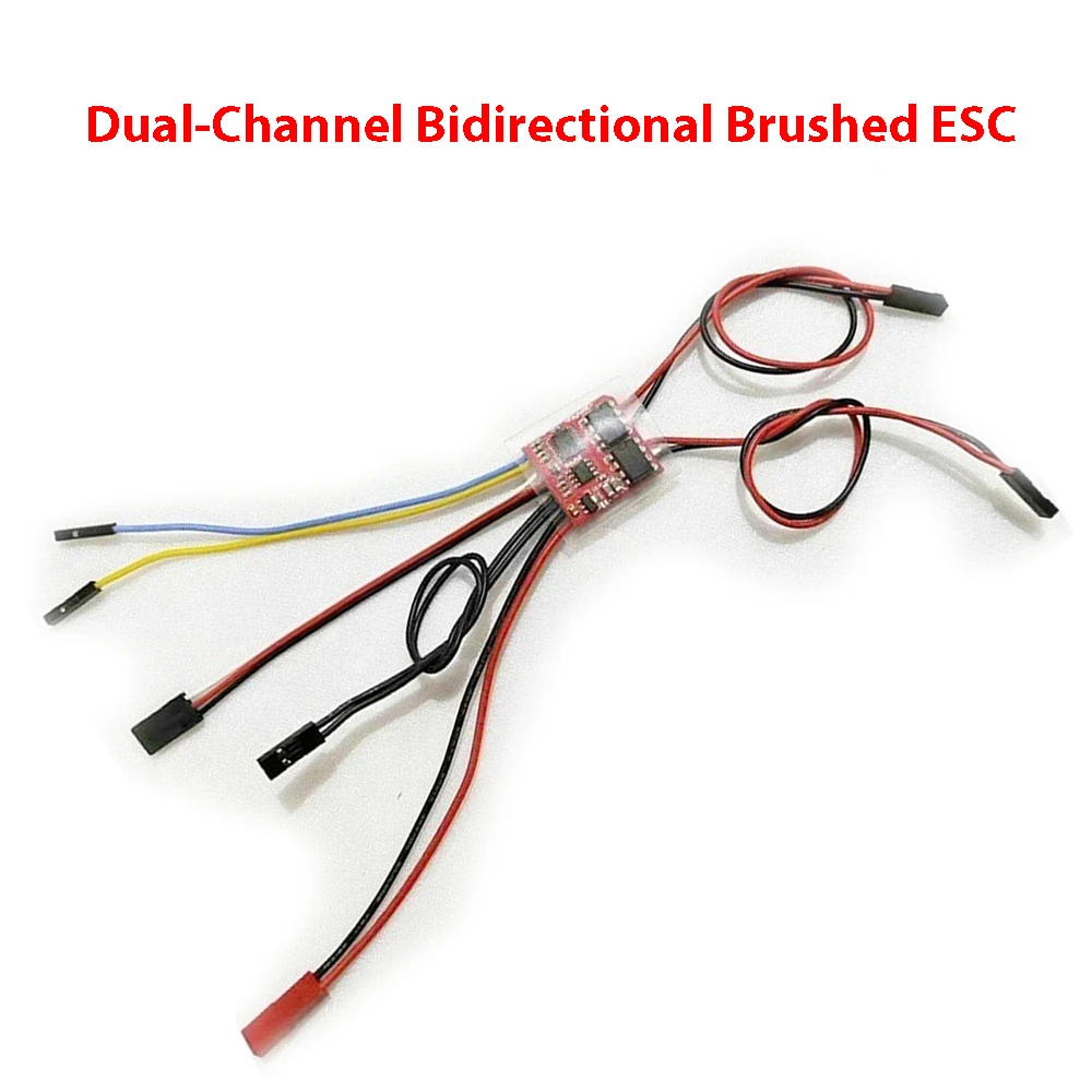 2S 5A tweekanaals bidirectionele geborstelde ESC-diesel- en claxongeluidssimulator met variabele frequentie