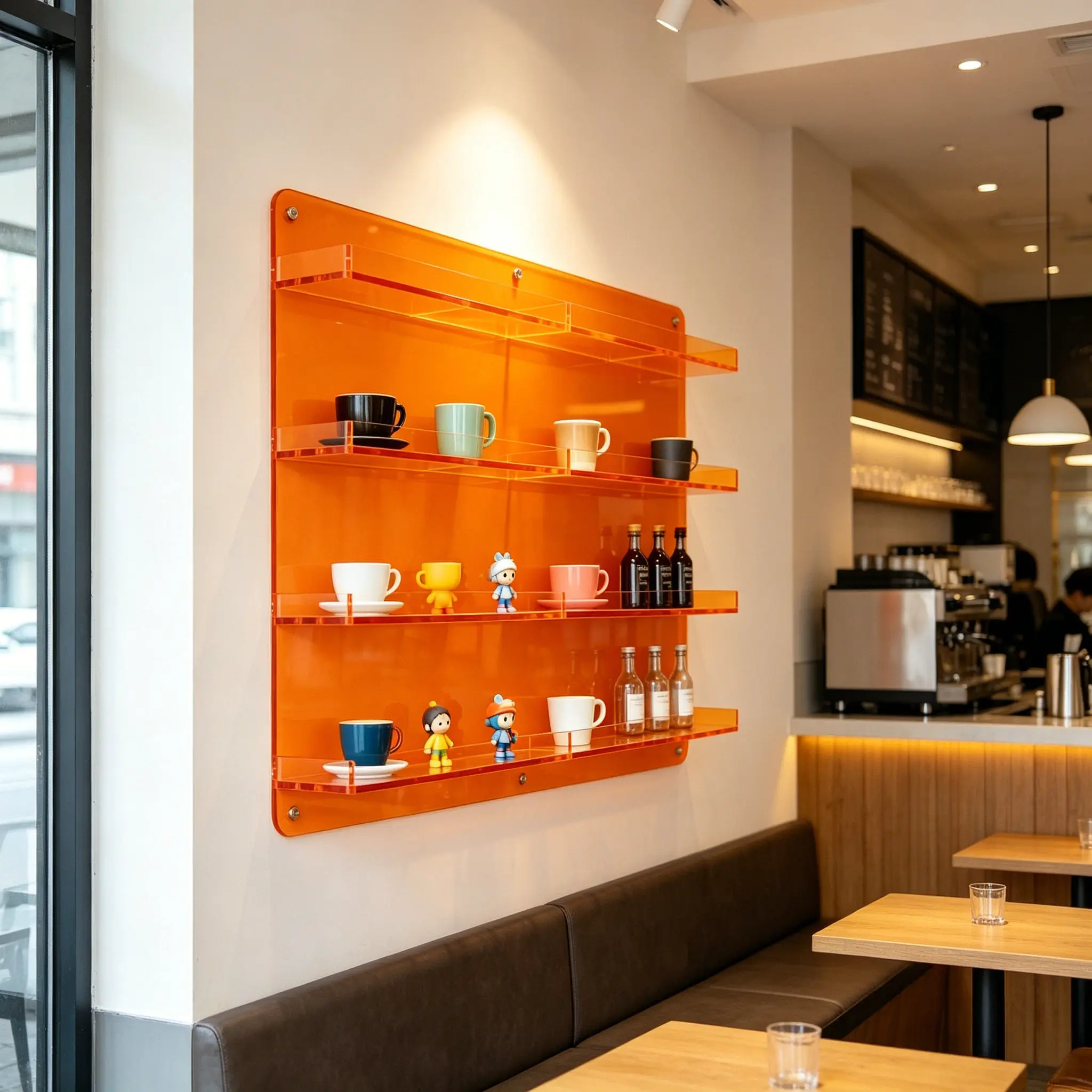 Teacup holder Wall-mounted wall-mounted coffee cup holder pendulum
