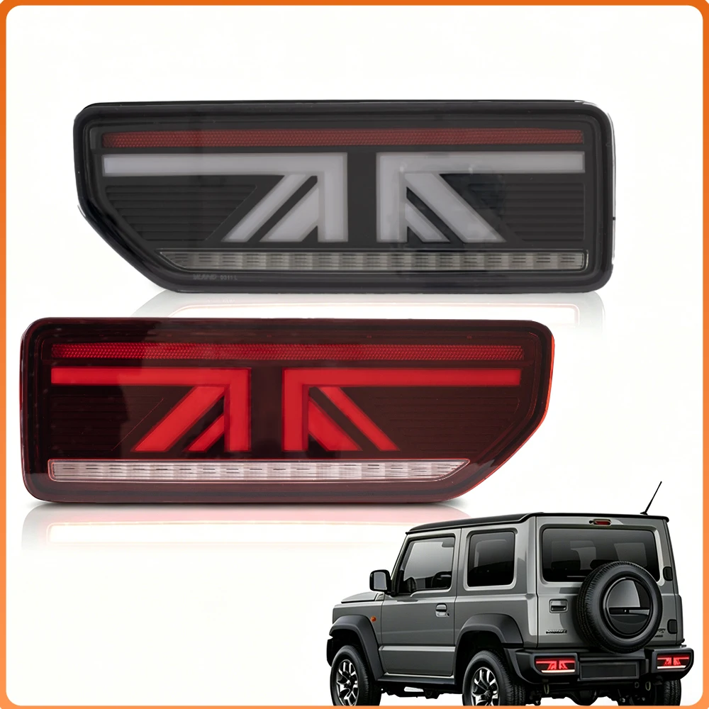 

High Quality LED Streamer Turn Taillights Assembly Car Tool Accessories For Suzuki Jimny 2019-2023 Auto Rear Back Lamps Upgrade