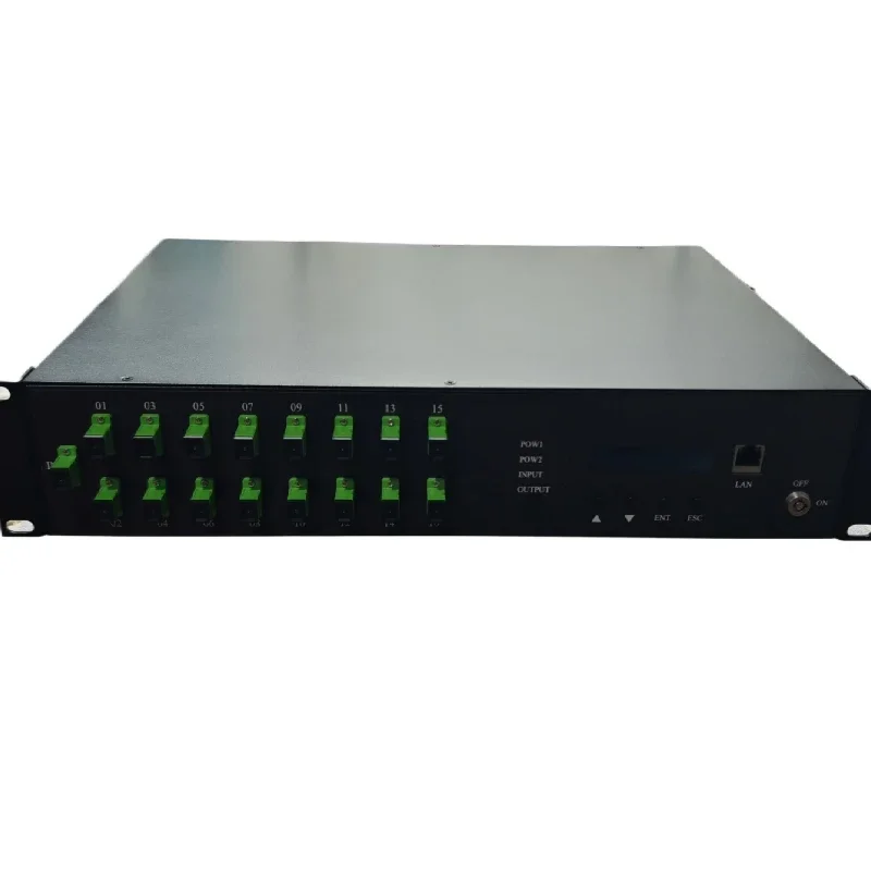1550Nm fiber amplifier 8 ports, radio and television communication multi-port
