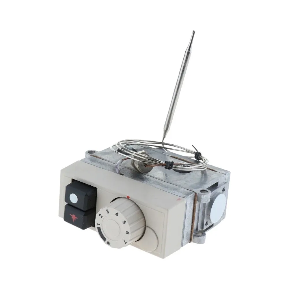 For Optimal Cooking Fryer Temperature Valve Constant Temp Control 100-340C Range Safety Shut-off Pressure Regulation