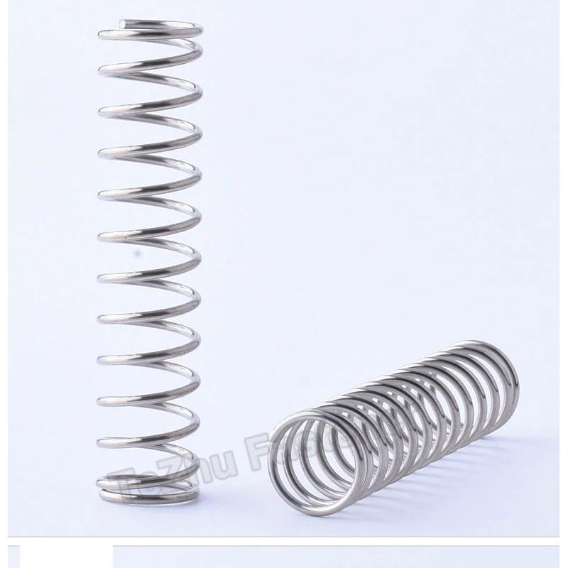 1mm Wire Diameter Compression Spring Y Type 304 Stainless Steel Y-type Small Compression Spring Cylidrical Coil Spring Steel