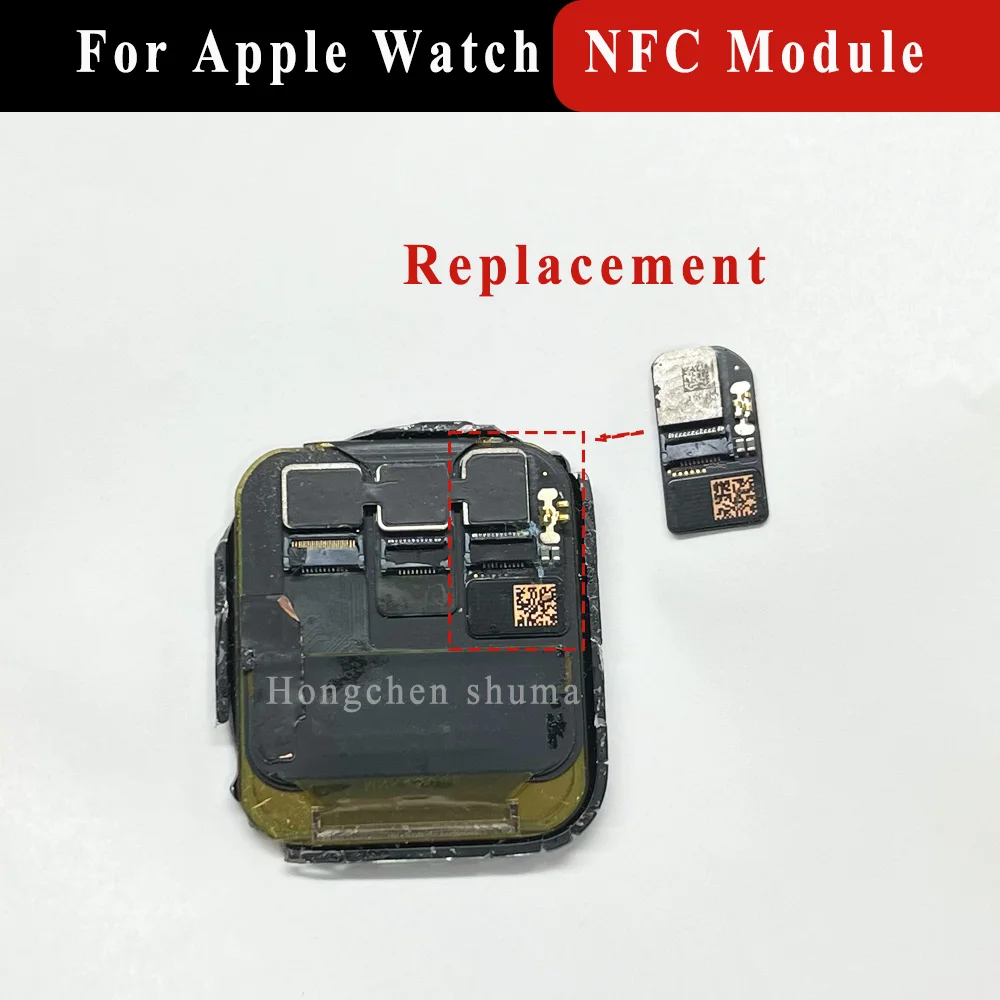 Do Apple Watch Series 2 3 4 5 6 SE 38 mm 42 mm 40 mm 44 mm NFC Bezprzewodowa antena ładująca Moduł chipa Części zamienne