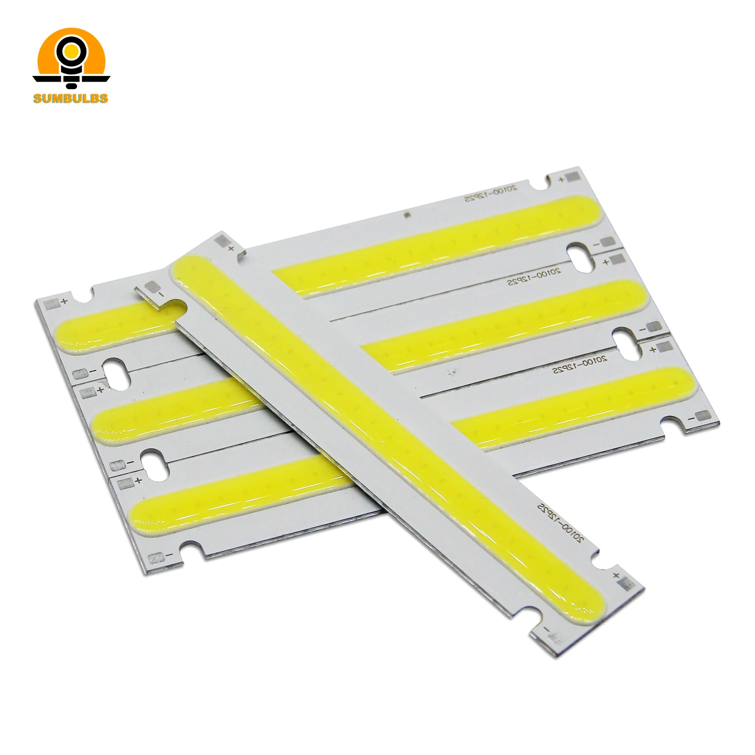 Tira de luz COB, fuente de luz DC6V, entrada de 5W, 100x20mm, Chip de barra de escritorio de mesa, emisión de frío cálido, Color para lámpara LED DIY