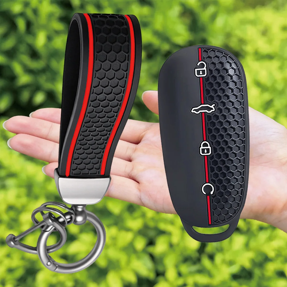 

2026 Car Key Case for Chery Omoda C7 7 SHS Phev 2025 2026 Accessories Keychain Remote Decoration Cover Shell Housing Holder Fob